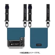 Galaxy Z Flip 3 ショルダーストラップ付CANVAS DIARY GREEN AR22062GZFP3GN