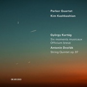 クルターグ＆ドヴォルザーク パーカー弦楽四重奏団/カシュカシャン ECM-485 5984 [クラシックCD 輸入盤]