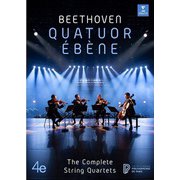 ベートーヴェン：弦楽四重奏曲全集 DVD エベーヌ弦楽四重奏団 WARNER-9029.644812 [クラシックDVD 輸入盤]