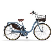 電動アシスト自転車 PAS With DX(パス ウィズ デラックス) 24型 内装3段変速 12.3Ah パウダーブルー2 PA24WDX