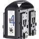 4-Channel V-Mount Simult. Charger w. 75W DC-Out VS4