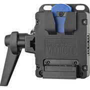 Vmicro Battery Plate w. Crocodile Clamp VMM-MICRO-STANDHOLDER
