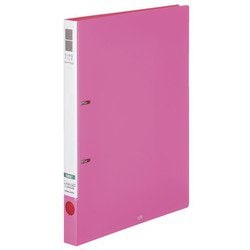リングファイル スリムスタイル 抗菌タイプ A4S 180枚 ピンク フ-URFK420P