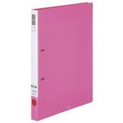 リングファイル スリムスタイル 抗菌タイプ A4S 180枚 ピンク フ-URFK420P