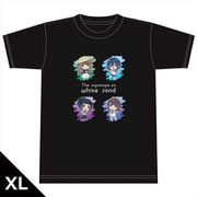 白い砂のアクアトープ Tシャツ XLサイズ 海咲野くくる＆宮沢風花＆照屋月美＆久高夏凛 [キャラクターグッズ]
