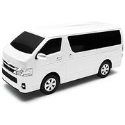 トヨタ ハイエース型 ティッシュケース ホワイト