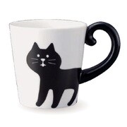 ZCB-26372 しっぽマグ 黒猫 [キャラクターグッズ]