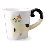 ZCB-26373 しっぽマグ 三毛猫 [キャラクターグッズ]
