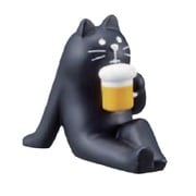 ZCB-87268 麦酒黒猫 [キャラクターグッズ]