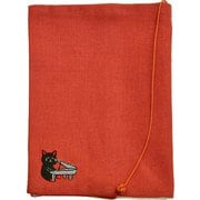 布のブックカバー 猫(ピアノ) SBC016-12