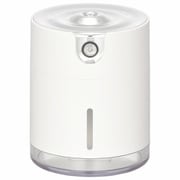 USB卓上加湿器 充電式 ホワイト KIS-UK300A-W