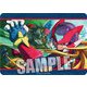 キャラクター万能ラバーマット ロックマン ゼロ4 ゼロ＆クラフト [トレーディングカード用品]
