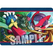 キャラクター万能ラバーマット ロックマン ゼロ4 ゼロ＆クラフト [トレーディングカード用品]