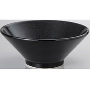 黒中華 切立高台20cm丼 黒御影 レンジ・食洗機対応 日本製