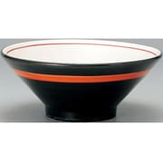 手巻丼 上絵付 切立高台20cm丼 黒巻赤帯 レンジ・食洗機対応 日本製