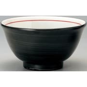 手巻丼 上絵付 反16cm深丼 黒巻 レンジ・食洗機対応 日本製