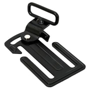 BSH-21 [HOOKS スチールフック スイング角リング（小）タイプ ボディカラーマットブラック]