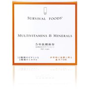 長期保存のサプリメント マルチビタミン&ミネラル(0.35g×90粒)31.5g