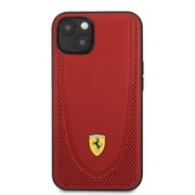 FEHCP13MRGOR [iPhone 13用 フェラーリ公式ライセンス 本革背面ケース]
