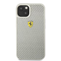 FEHCP13MFCASI [iPhone 13用 フェラーリ公式ライセンス リアルカーボン背面ケース]
