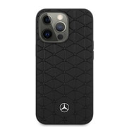 MEHCP13XSPSBK [iPhone 13 Pro Max用 メルセデス・ベンツ 公式ライセンス 本革 背面ケース]