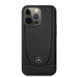 MEHCP13XARMBK [iPhone 13 Pro Max用 メルセデス・ベンツ 公式ライセンス 本革 背面ケース]