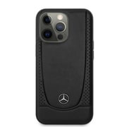 MEHCP13XARMBK [iPhone 13 Pro Max用 メルセデス・ベンツ 公式ライセンス 本革 背面ケース]