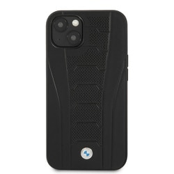 BMHCP13MRPSLK [iPhone 13用 BMW・公式ライセンス 本革 背面ケース]