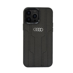 AU-TPUPCIP13PM-A6/D1-BK [iPhone 13 Pro Max用 アウディ・公式ライセンス 背面ケース]