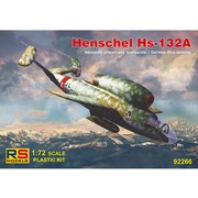 92266 ヘンシェル Hs-132A 急降下爆撃機 ドイツ空軍 [1/72スケール プラモデル]