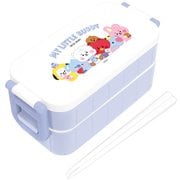 キャラクターグッズ BT21 2段ランチボックス 集合