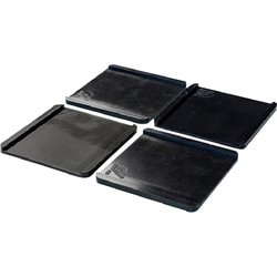 電子レンジ/トースター用 移動抑制シリコンマット あしあげ隊 ゴムマットシリーズ 4個入り TFi-2006