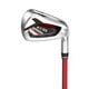 XXIO 12（ゼクシオ 12）アイアン ゼクシオ MP1200（カーボンシャフト）（S） #5 ロフト角22 レッド 2022年モデル [ゴルフ 単品アイアン]