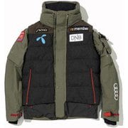 Norway Alpine Team Vest on Jacket EFB72OT00 KHAKI Sサイズ [スキーウェア ジャケット メンズ]