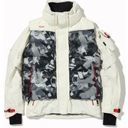 Alpine Vest on Jacket ESB72OT21 WHITE Sサイズ [スキーウェア ジャケット メンズ]