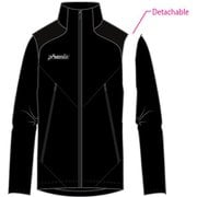 ソフトシェルジャケット Soft Shell Jacket PFB72KT06 BLACK Sサイズ [スキー ミドルウェア メンズ]