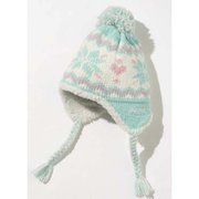 Ski Snow Crystal Gs Earflap PSAH8HW93 TURQUOISE KFサイズ [スキー キャップ ジュニア]