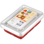 使い捨て弁当箱 ディッシュパック S 10枚入 レッド フィーリング