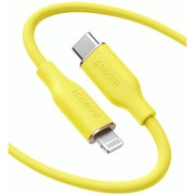 USB Type-C to Lightningケーブル Anker PowerLine III Flow MFi認証 PD(パワーデリバリー)対応 1.8m レモンイエロー A8663071