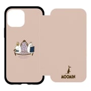 MMN-59A [ムーミン iPhone 13 mini/12 mini用 IIIIfit（イーフィット） フリップケース ムーミン]