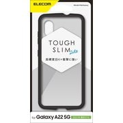 Galaxy A22 5G対応 TOUGH SLIM LITE フレームカラー ブラック PM-G217TSLFCBK