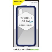 Galaxy A22 5G対応 TOUGH SLIM LITE フレームカラー ネイビー PM-G217TSLFCNV