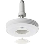 オゾン小型ライトソケット 人感 60W 昼白色 OZMS-W60N