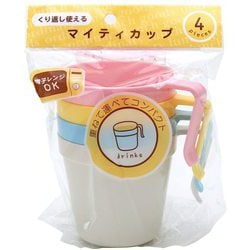 マイティカップ 240ml パステルカラー 4色 4個 日本製 MA-304