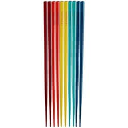 ゲストチョップスティック セット （5膳入り） レインボー 【国内正規品】 95009900000097