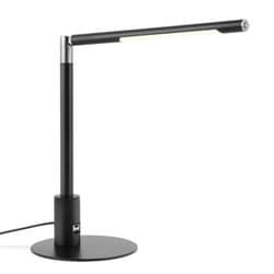 LEDスタンドライト USBポート USB充電 タイプC充電機能付き ブラック BSL02-B