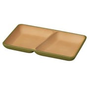 ランチプレート earth color 抗菌 スクエアプレート オリーブ(グリーン) 日本製 レンジ・食洗機対応 食器 皿