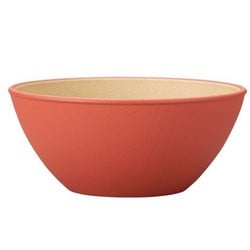 ボウル 600ml earth color 抗菌 ボウル レッド 日本製 レンジ・食洗機対応 食器
