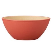 ボウル 600ml earth color 抗菌 ボウル レッド 日本製 レンジ・食洗機対応 食器