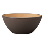ボウル 600ml earth color 抗菌 ボウル ダークブラウン 日本製 レンジ・食洗機対応 食器